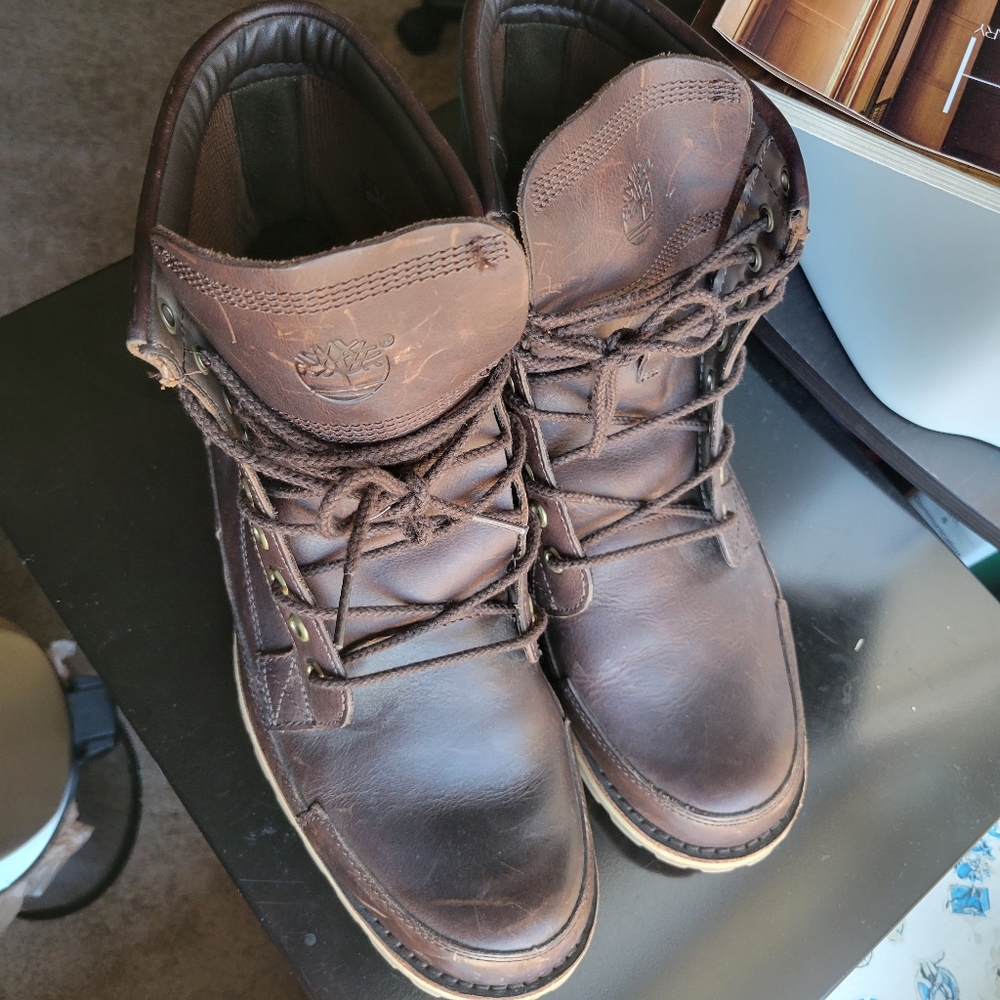 MEN'S TIMBERLAND EARTHKEEPERS® ORIGINAL 6-INCH LEATHER BOOTS Size 12